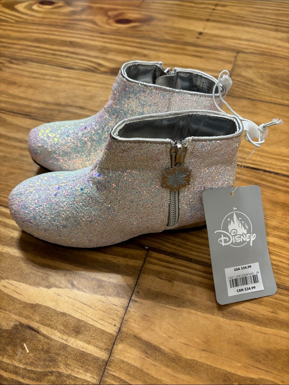 NWT Disney Frozen Elsa Boots Toddler Size 10